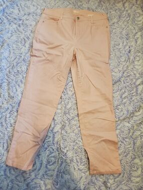 Style & Co. Slim Leg Dusty Pink Pants